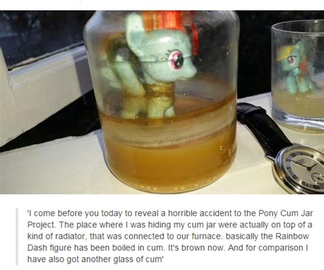 my little pony jar|My Little Pony Cum Jar Project on 4Chan GONE WRONG